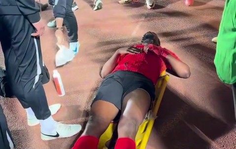 谈球吧(中国)官方网站伤情通报：姆本扎左腿股二头肌长头损伤，预计恢复期为4-6周