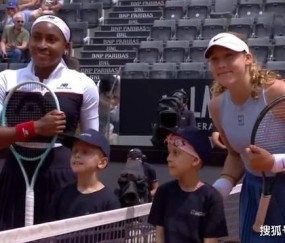 高芙真厉害！直落两盘横扫小米拉杀入4强，静候萨巴VS郑钦文胜者