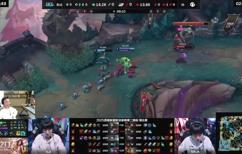 谈球吧(中国)官方网站水晶哥看IG野辅被打成0-8：好绝望的一局 IG还是得想办法进攻啊！